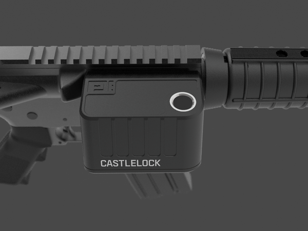 Castlelock™ AR-15 (MIL-SPEC) Biometric Chamber Lock Model