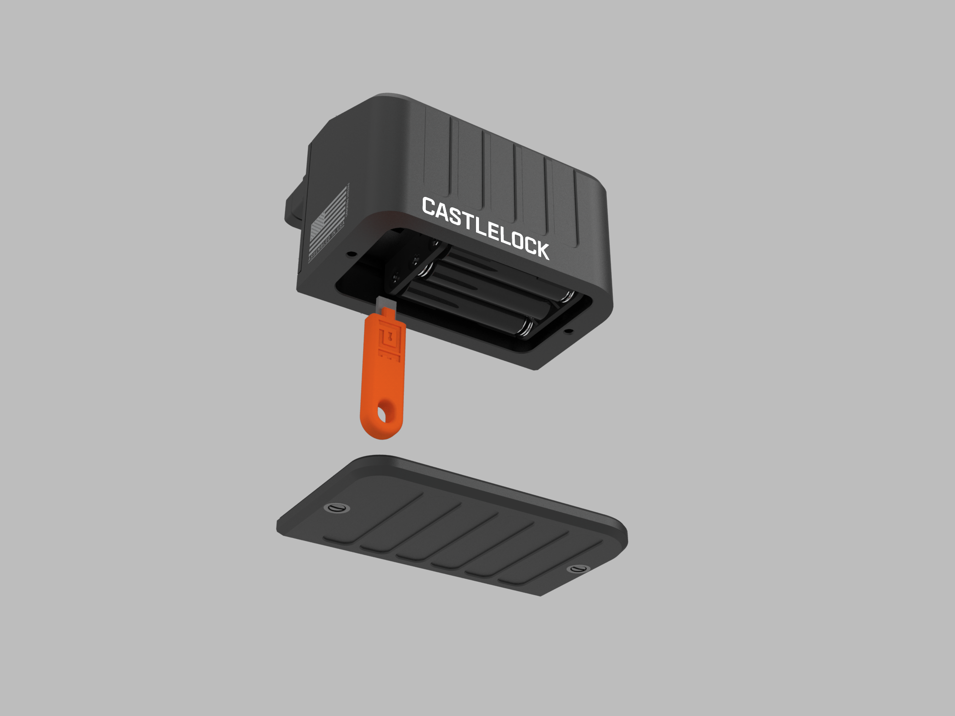 Chamb Lock Castlelock™ AR-15 (MIL-SPEC) Biometric Chamber Lock Model