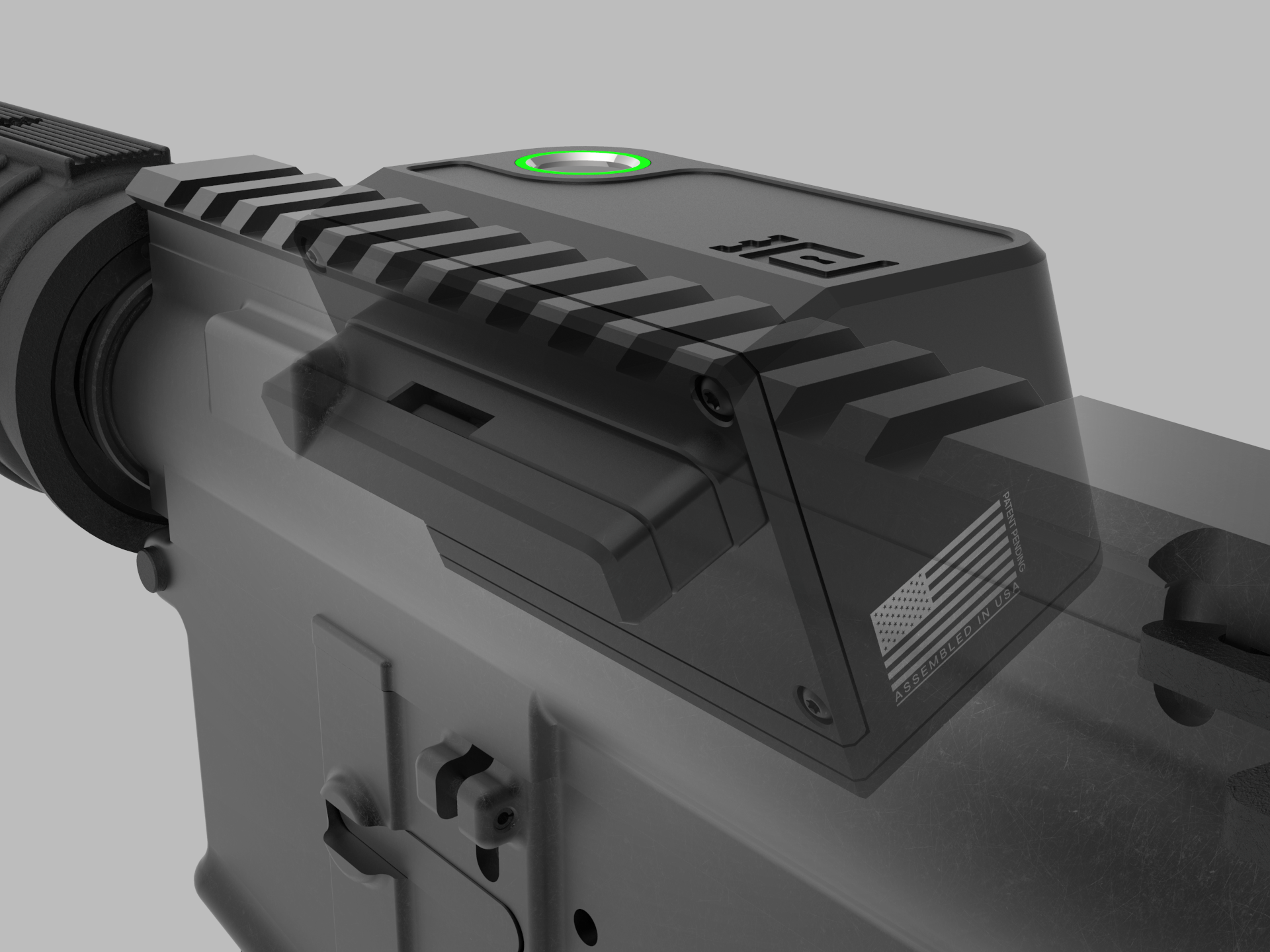 Chamb Lock Castlelock™ AR-15 (MIL-SPEC) Biometric Chamber Lock Model